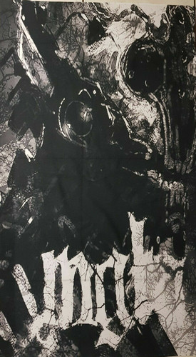 Mgla flag flagge poster black - mgla,