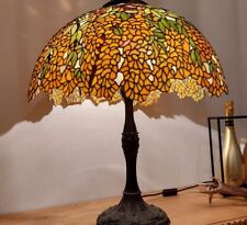 LABURNUM Tiffany Lampe antik Tischlampe Tischleuchte Stehlampe Meyda 1974-1980