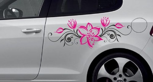 Dekor seiten aufkleber auto - dekor,