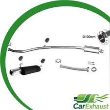 Sportauspuff 1x100mm für