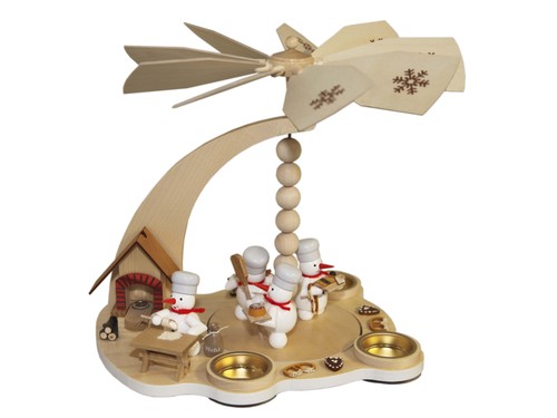 Tischpyramide schneemann - tischpyramide,