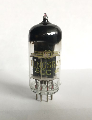 Ecc40 tungsram double triode - double,