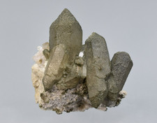 Quarz xx, Chlorit, Brunnital