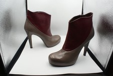 Fiori Francesi Italy Vero Cuoio voll Leder High Heel Plateau Stiefeletten Gr.40