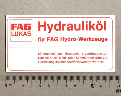Aufkleber sticker fag - fag, lukas