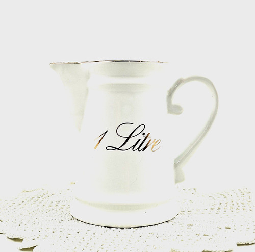 Elegant vintage porzellankrug - vintage,