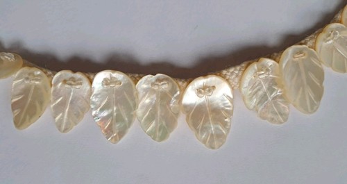 Kette perlmutt collier - perlmutt,