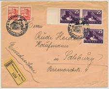 ÖSTERREICH 1938 REKO-BRIEF