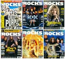 Zeitschrift Rocks,  Jahrgang 2017, komplett,  Heft 56 bis 61