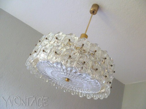Exklusive eisglas deckenlampe - eisglas,