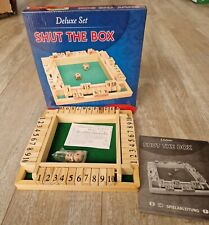 Noris - Shut the Box - deluxe Set - 4 seitig - Komplett und neuwertig