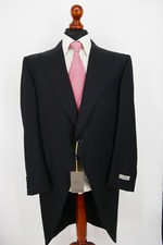 Canali Frack Cutaway Gr.54 100% Schurwolle Silver Label NEU mit Etikett