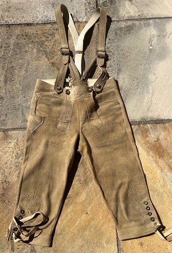 Herrenbundlederhose aus