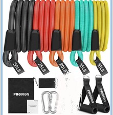 Fitnessbänder Resistance Bands 5 Widerstandsbänder Fitnessbänder Set Expander