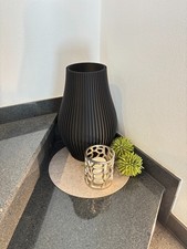 Bodenvase, Dekovase - Schwarz