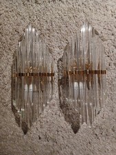 2 Stück Wandlampe 60er-/70er