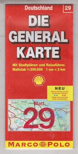 Die generalkarte deutschland - generalkarte,