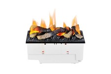 Dimplex Cassette 400 LED Kamineinsatz, Opti-myst 3D, mit Logset Holz