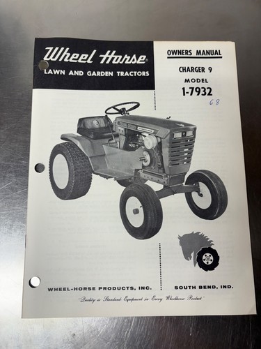 Original wheel horse charger - wheel,