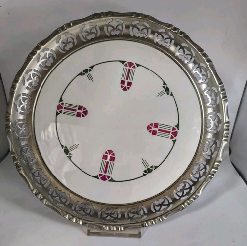 Art deco serviertablett teller - deco,