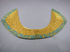 Kragen Schmuck Perlen Besatz