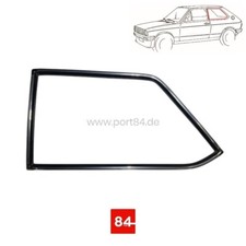 VW Polo 1 Typ 86 Audi 50 Keder Seitenscheibe Chromkeder Zierleiste Inlay Fenster