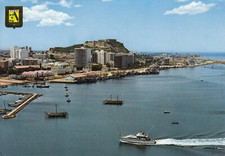 Alte Postkarte - Denia - Hafen