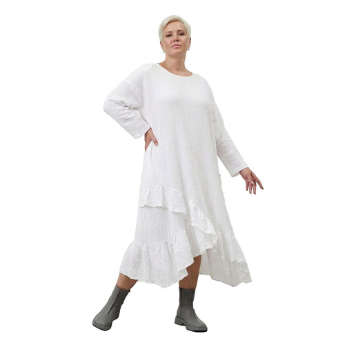 Akh kleid asymetrisch luftige - kleid,