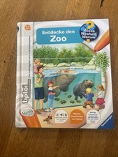 RAVENSBURGER tiptoi® tip toi Buch - Wieso? Weshalb? Warum? Entdecke den Zoo