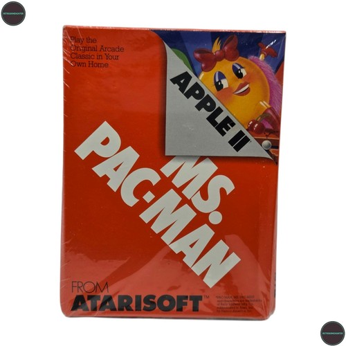 Pac man apple ii disk - pac-man,