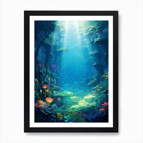 Unterwasser abstrakt - unterwasser,