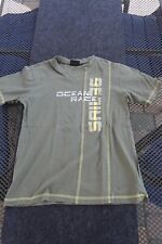 T-Shirt INSCENE GRÜN OLIVE Print Ocean Race Sail 36 Kinder Größe 146-152