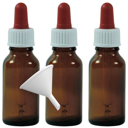 Pipettenflaschen 20ml braune - 3,
