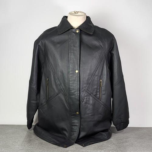 Echtleder lederjacke schwarz - echtleder,