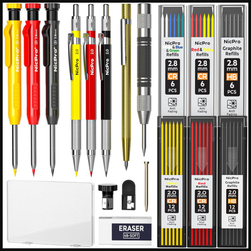 Zimmermannsbleistift set - zimmermannsbleistift, 18