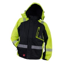 Warme Arbeitsjacke URG Y-263 Schutzjacke Winterjacke Kapuze gefüttert Jacke