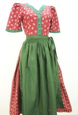 Vintage Dirndl Blumenmuster