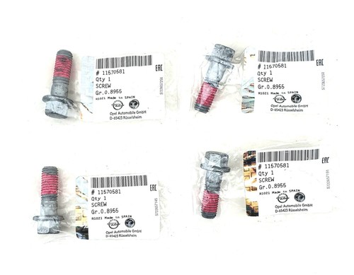 Originale opel schrauben - 4x,