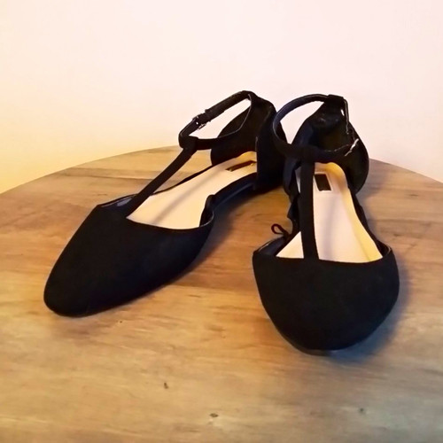 Damen ballerinas flach schwarz - ballerinas,