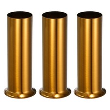 3 Stück Kerzenhülsen für die meisten Kronleuchter 3,9 Zoll Groß Goldbronze