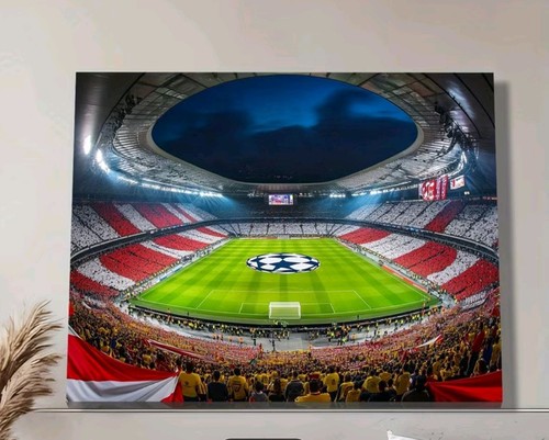 Wandbild allianz arena nacht - allianz,