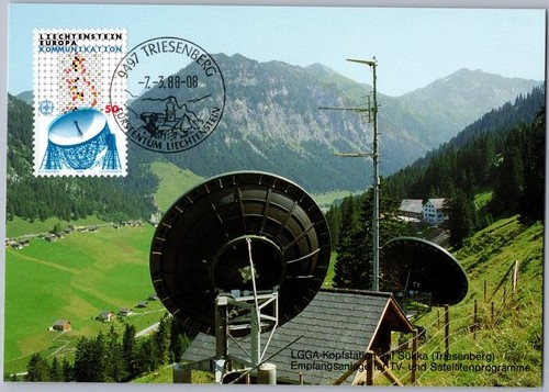 Liechtenstein maximumkarte - maximumkarte, mk
