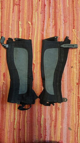 Waden chaps schwarz - waden, reiten