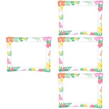  4pcs Strand Party Foto Take Requent aufblasbare Rahmenfoto Requisite Hawaii