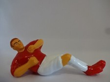 Sammelfigur von Kelloggs  / Fußballspieler mit roten Trikot