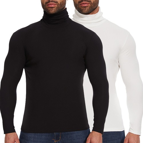 Herren langarm rollkragen - langarm,