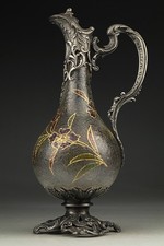 Große jugendstil weinkaraffe - große,