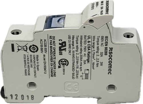 Socomec sicherungshalter 32 - sicherungshalter, rm
