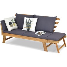 Gartensofa mit Liegefunktion