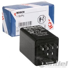 BOSCH Steuergerät, Glühzeit